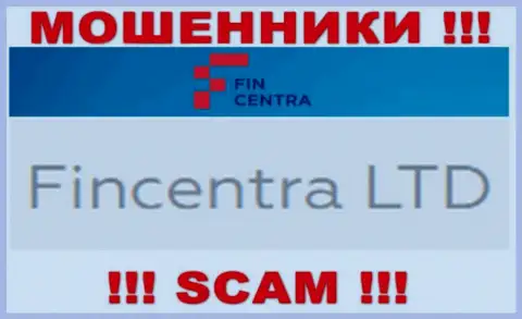На официальном интернет-ресурсе FinCentra написано, что указанной компанией управляет Fincentra LTD