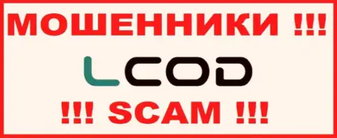 Логотип ОБМАНЩИКОВ L-Cod Com