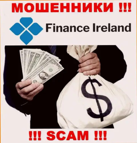 В организации Finance Ireland обманывают малоопытных игроков, заставляя вводить средства для оплаты процентной платы и налогового сбора