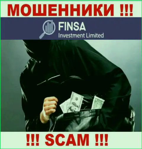Не верьте в возможность подзаработать с мошенниками Finsa Investment Limited - это ловушка для доверчивых людей