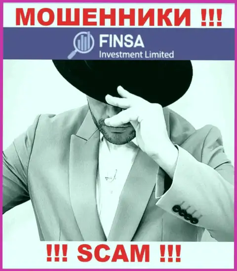 FinsaInvestmentLimited - это подозрительная организация, информация о прямых руководителях которой отсутствует