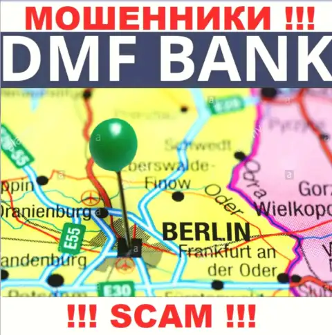 На интернет-портале DMFBank одна лишь ложь - правдивой информации о юрисдикции НЕТ