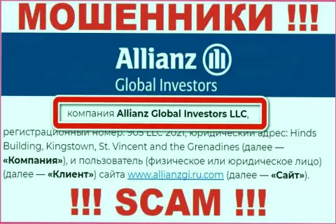 Компания AllianzGlobalInvestors находится под крылом организации Алльянс Глобал Инвесторс ЛЛК