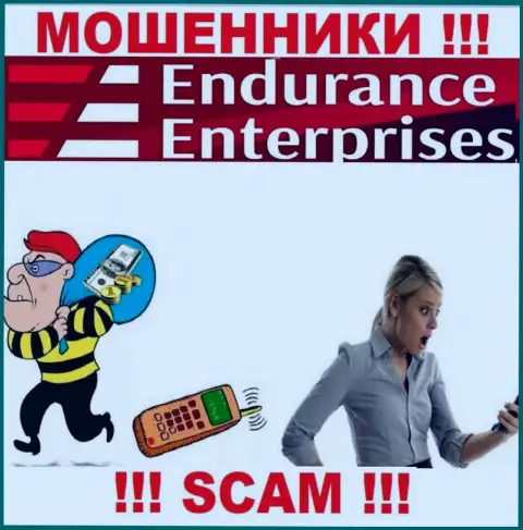 Не стоит вестись уговоры Endurance Enterprises, не рискуйте своими накоплениями