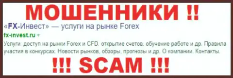 FX-Invest Ru - это КИДАЛЫ !!! SCAM !!!